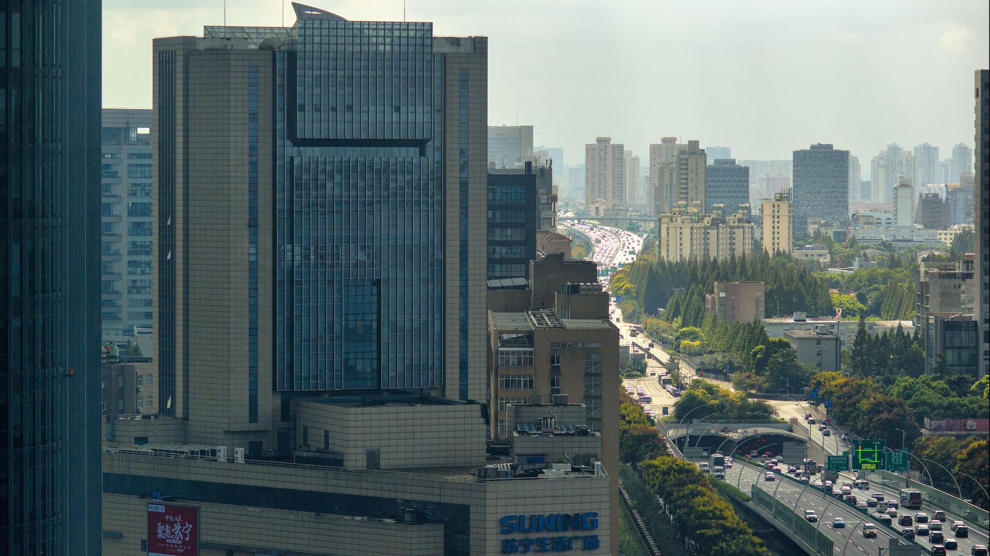Hyatt Regency Shanghai Wujiaochang Buitenkant foto