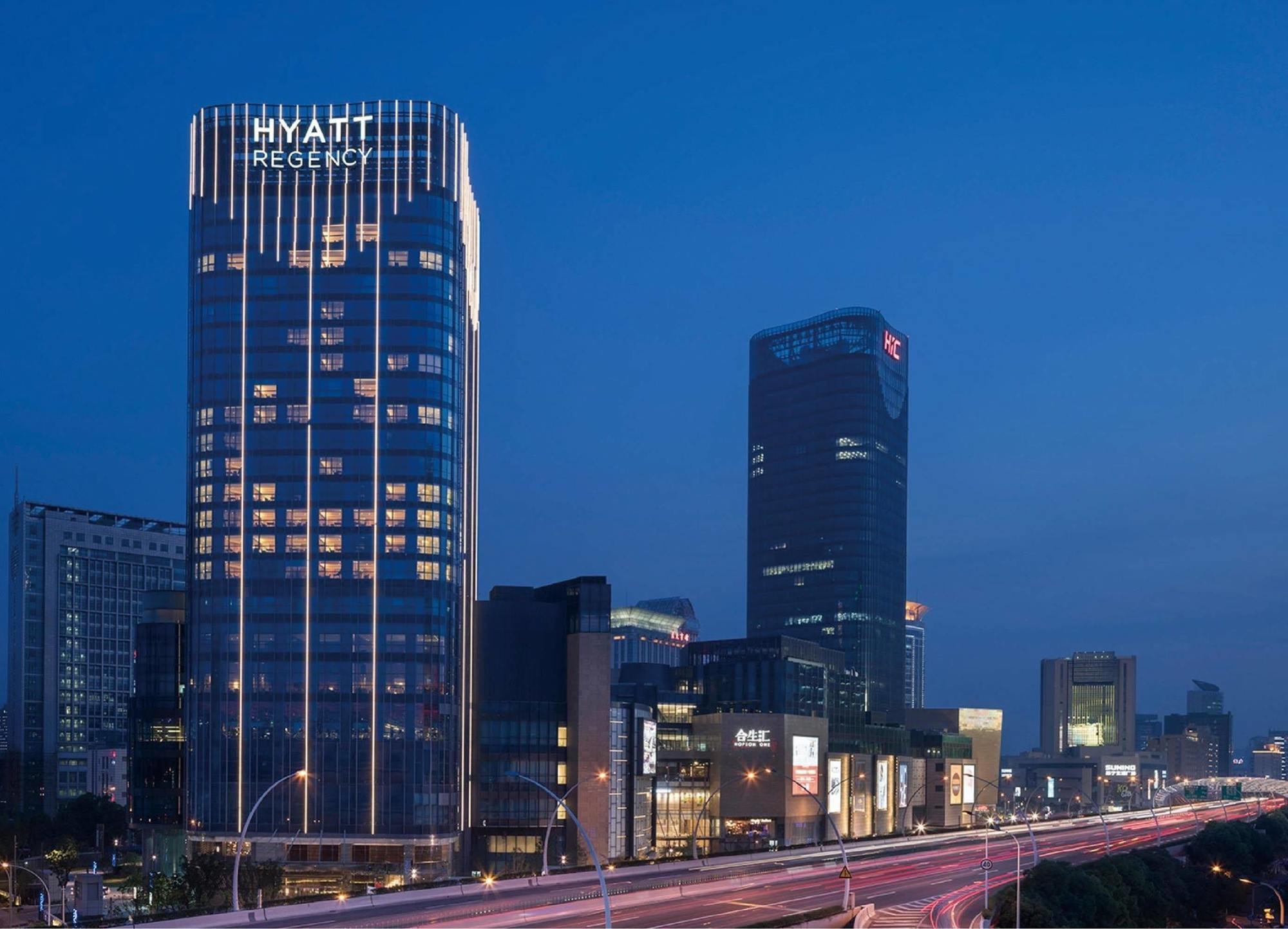 Hyatt Regency Shanghai Wujiaochang Buitenkant foto
