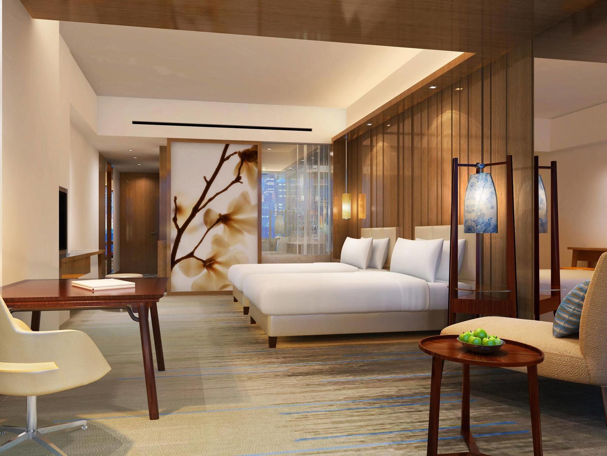 Hyatt Regency Shanghai Wujiaochang Buitenkant foto