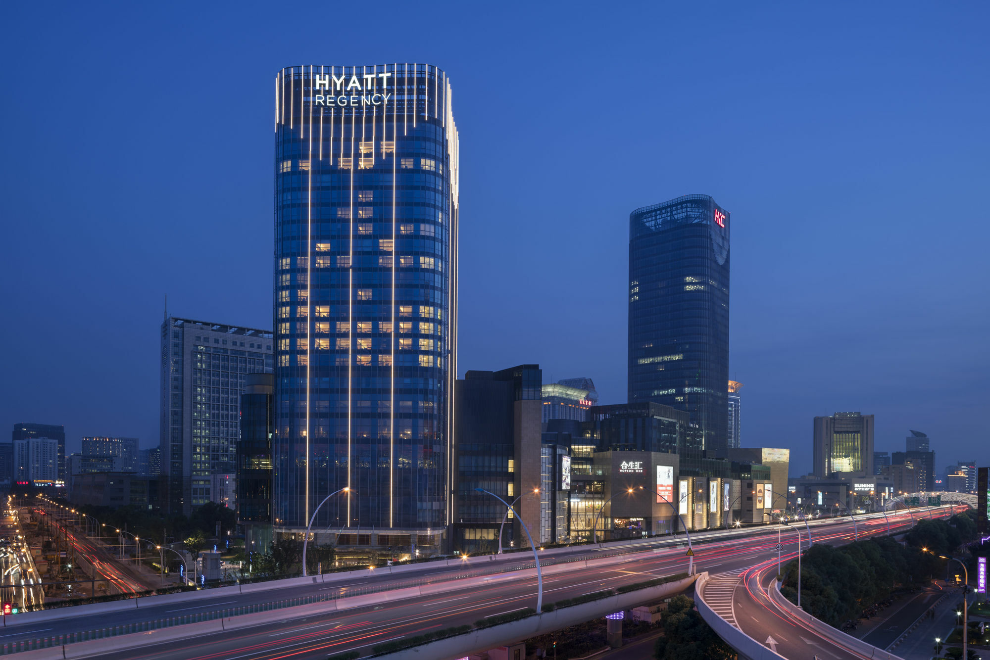 Hyatt Regency Shanghai Wujiaochang Buitenkant foto